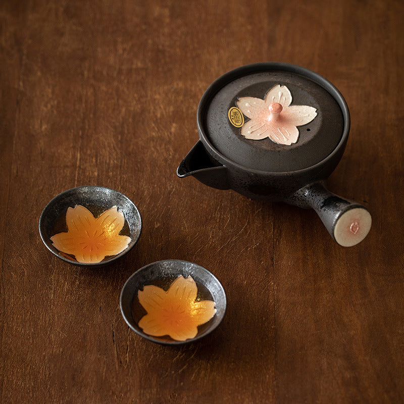 【有田燒 ARITA WARE】櫻花 茶具套裝 木製の箱