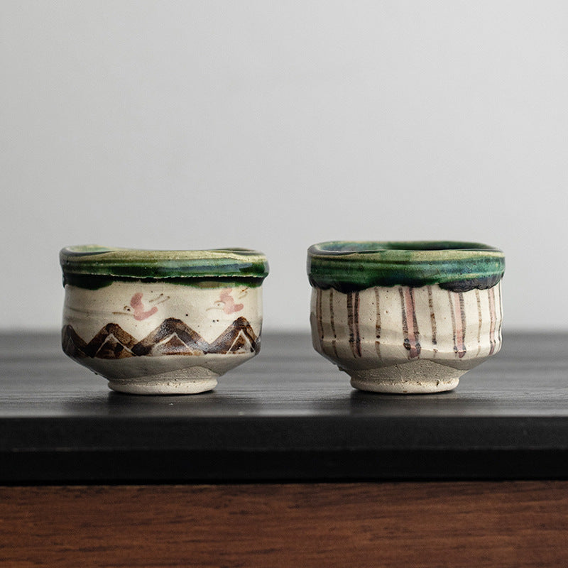 【美濃燒 MINO WARE】秋時歸鳥 品茗杯