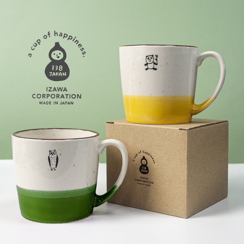 【美濃燒 MINO WARE】可愛動物 咖啡杯