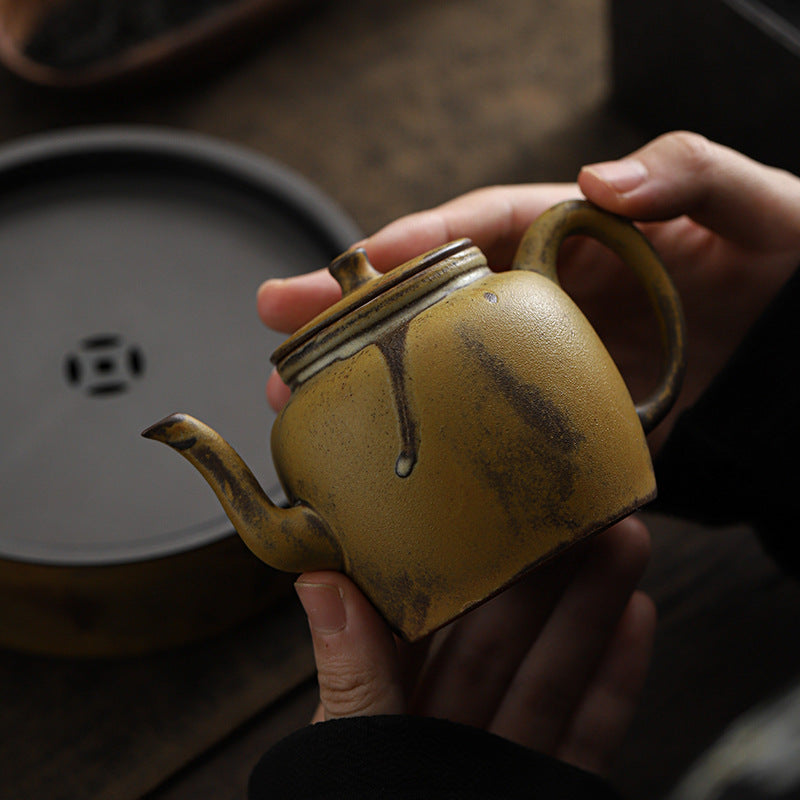 【常滑燒 TOKONAME WARE】手工柴燒 茶壺 茶杯