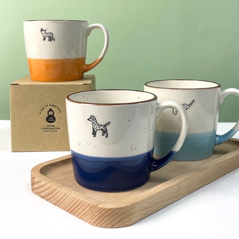 【美濃燒 MINO WARE】可愛動物 咖啡杯