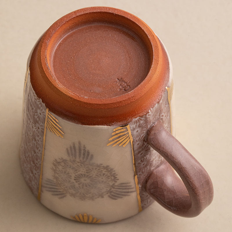 【清水燒 KIYOMIZU WARE】西川貞三郎 復古馬克杯
