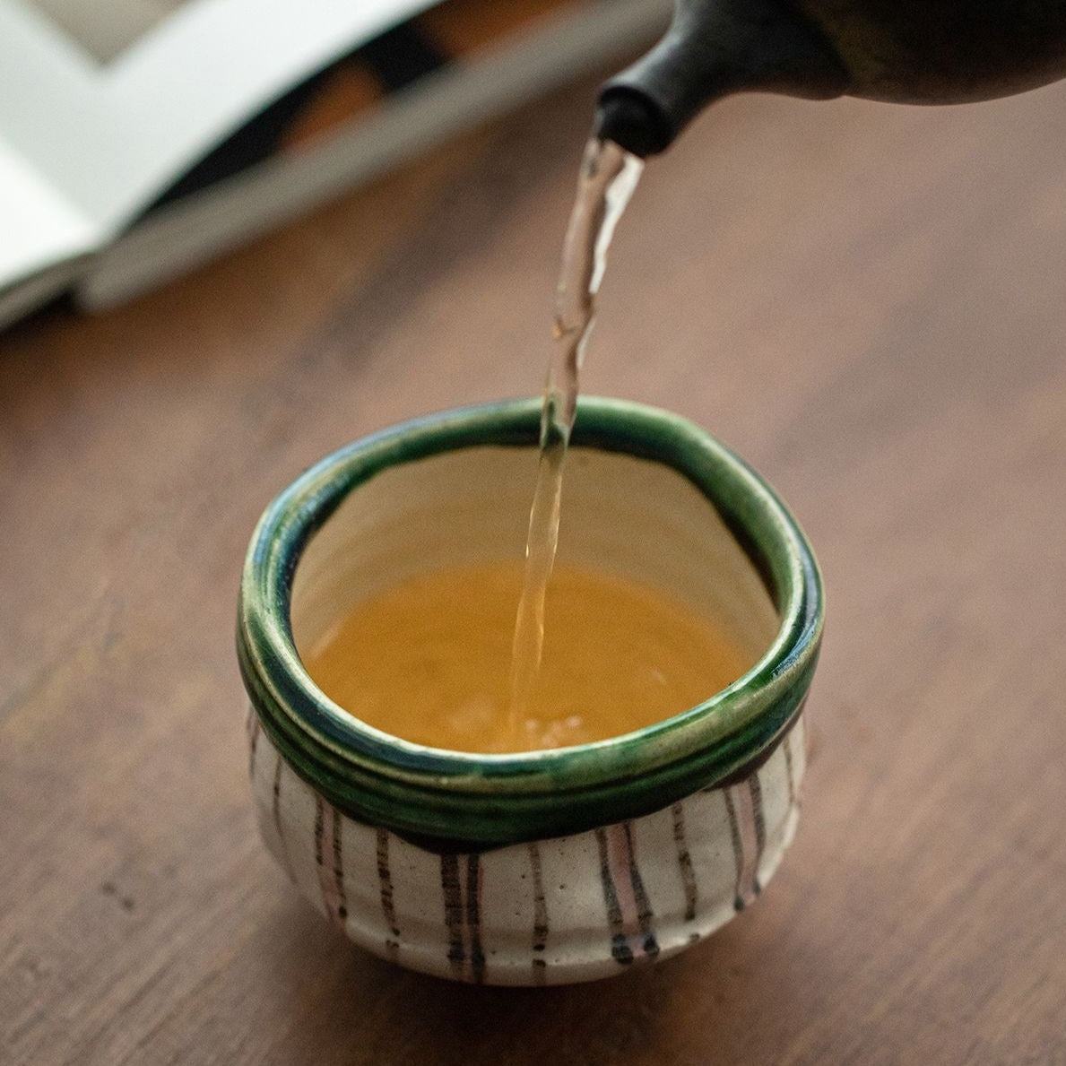 【美濃燒 MINO WARE】秋時歸鳥 品茗杯