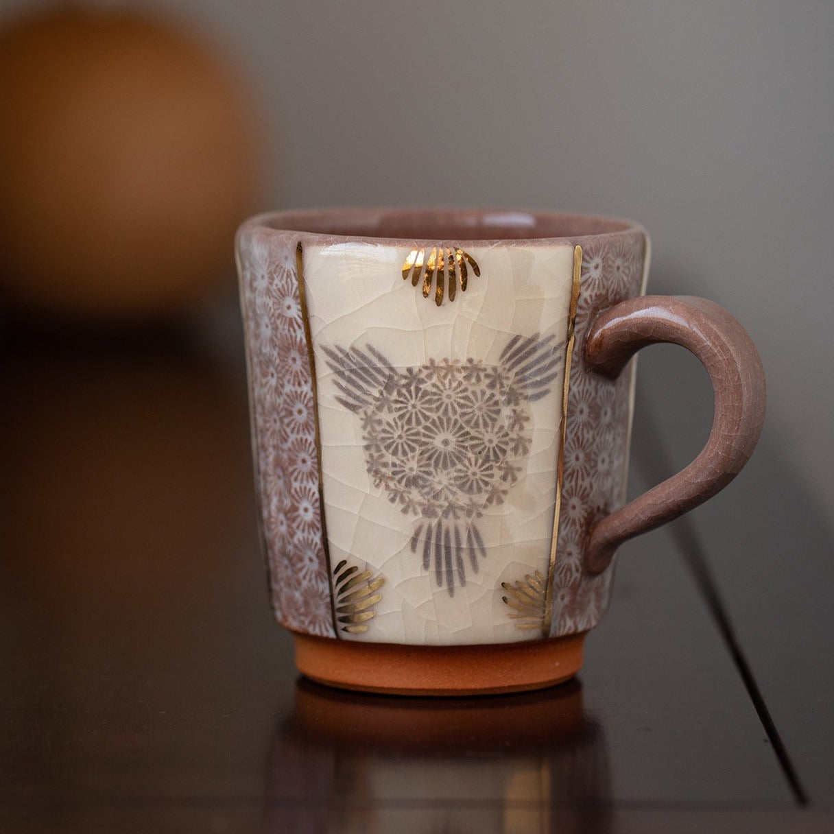 【清水燒 KIYOMIZU WARE】西川貞三郎 復古馬克杯