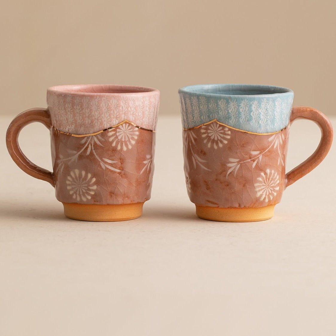 【清水燒 KIYOMIZU WARE】西川貞三郎 復古馬克杯
