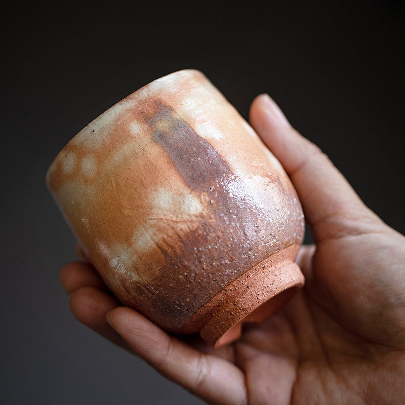 【萩燒 HAGI WARE】陶瓷 落日 對杯
