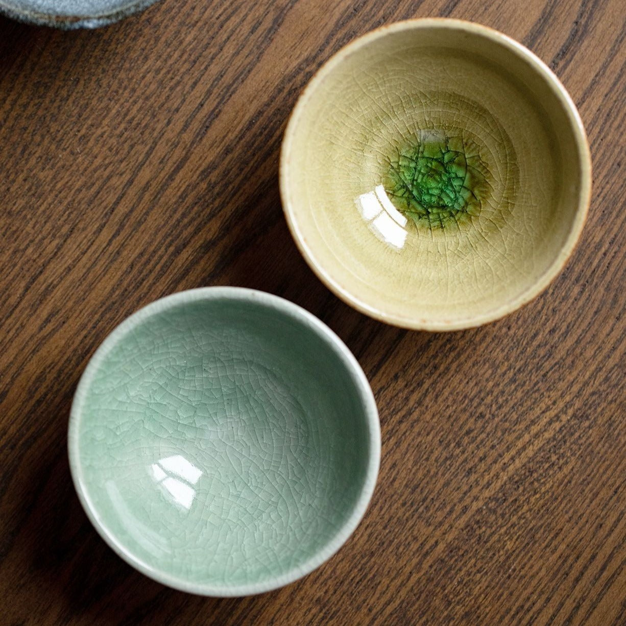 【志野焼 SHINO WARE】陶瓷茶盞 6 件裝 木製の箱
