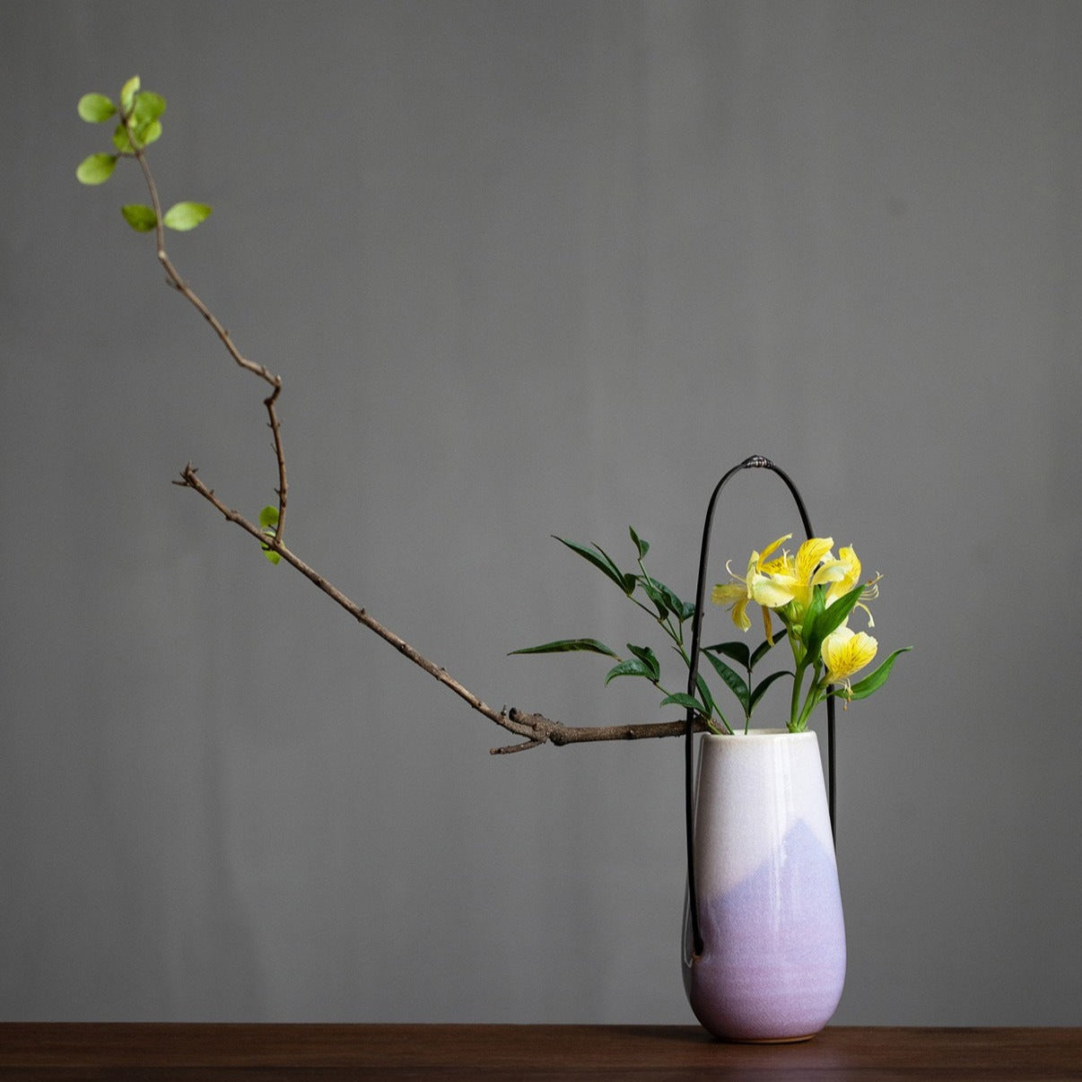 【萩燒 HAGI WARE】紫雲 插花瓶