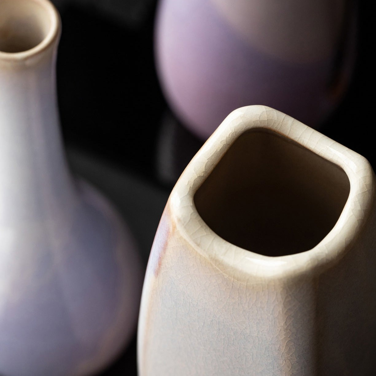 【萩燒 HAGI WARE】紫雲 插花瓶