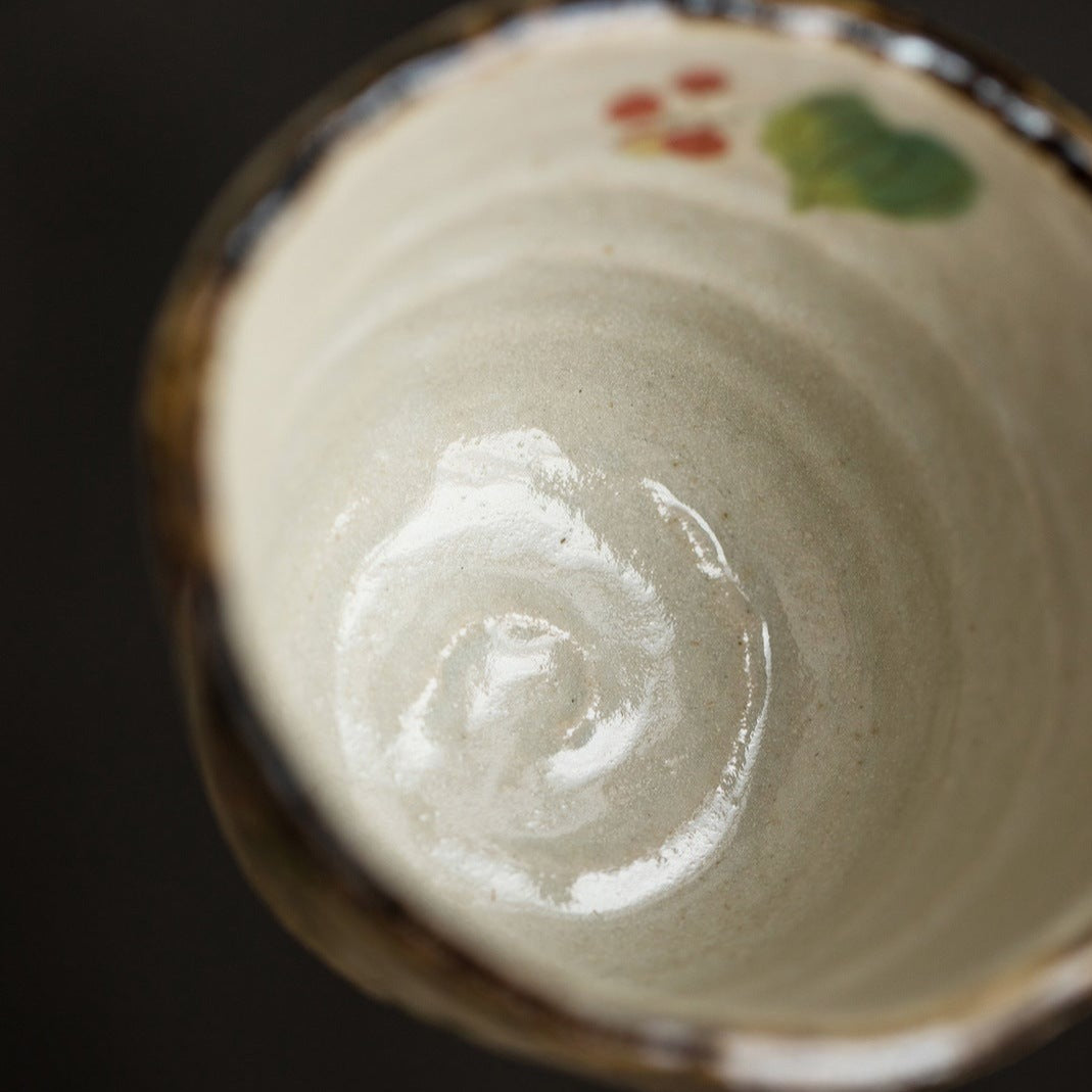 【美濃燒 MINO WARE】葡萄藤蔓 咖啡 套杯