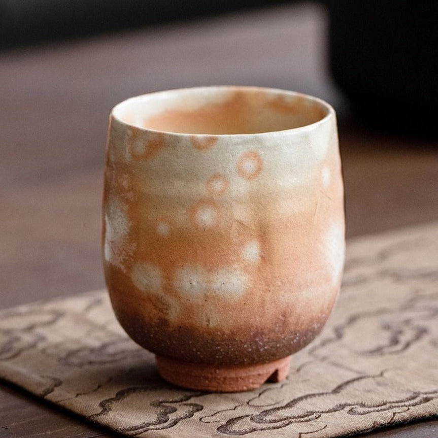 【萩燒 HAGI WARE】陶瓷 落日 對杯
