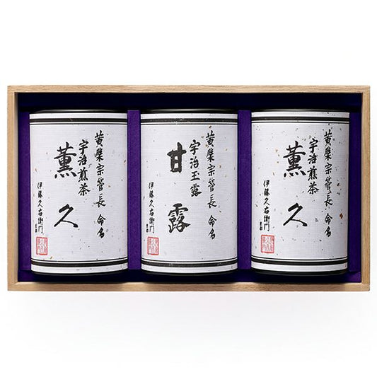 伊藤久右衛門 - 宇治玉露・宇治煎茶 木箱禮盒