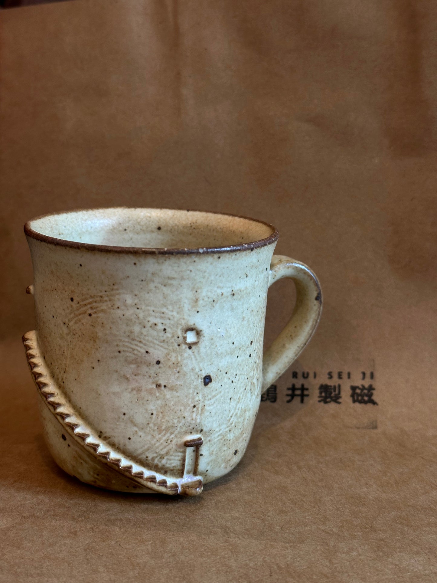 【常滑燒 TOKONAME WARE】日本陶瓷大師 新井尋詞 作品 - 台階 馬克杯