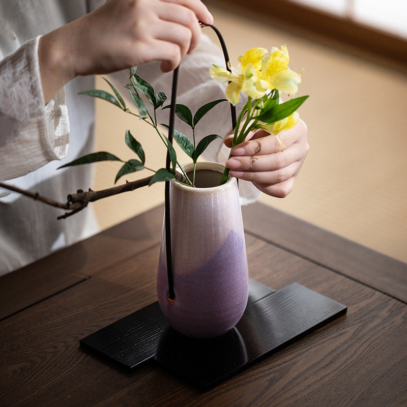 【萩燒 HAGI WARE】紫雲 插花瓶
