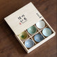 【志野焼 SHINO WARE】陶瓷茶盞 6 件裝 木製の箱