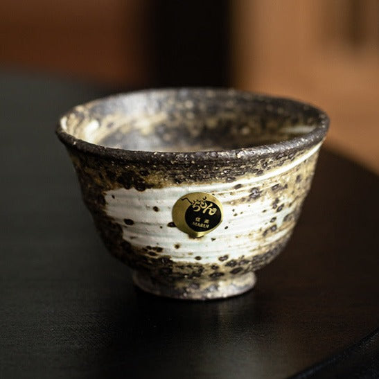 【信樂燒 SHIGARAKI WARE】復古粗陶茶杯