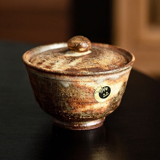 【信樂燒 SHIGARAKI WARE】復古粗陶茶杯